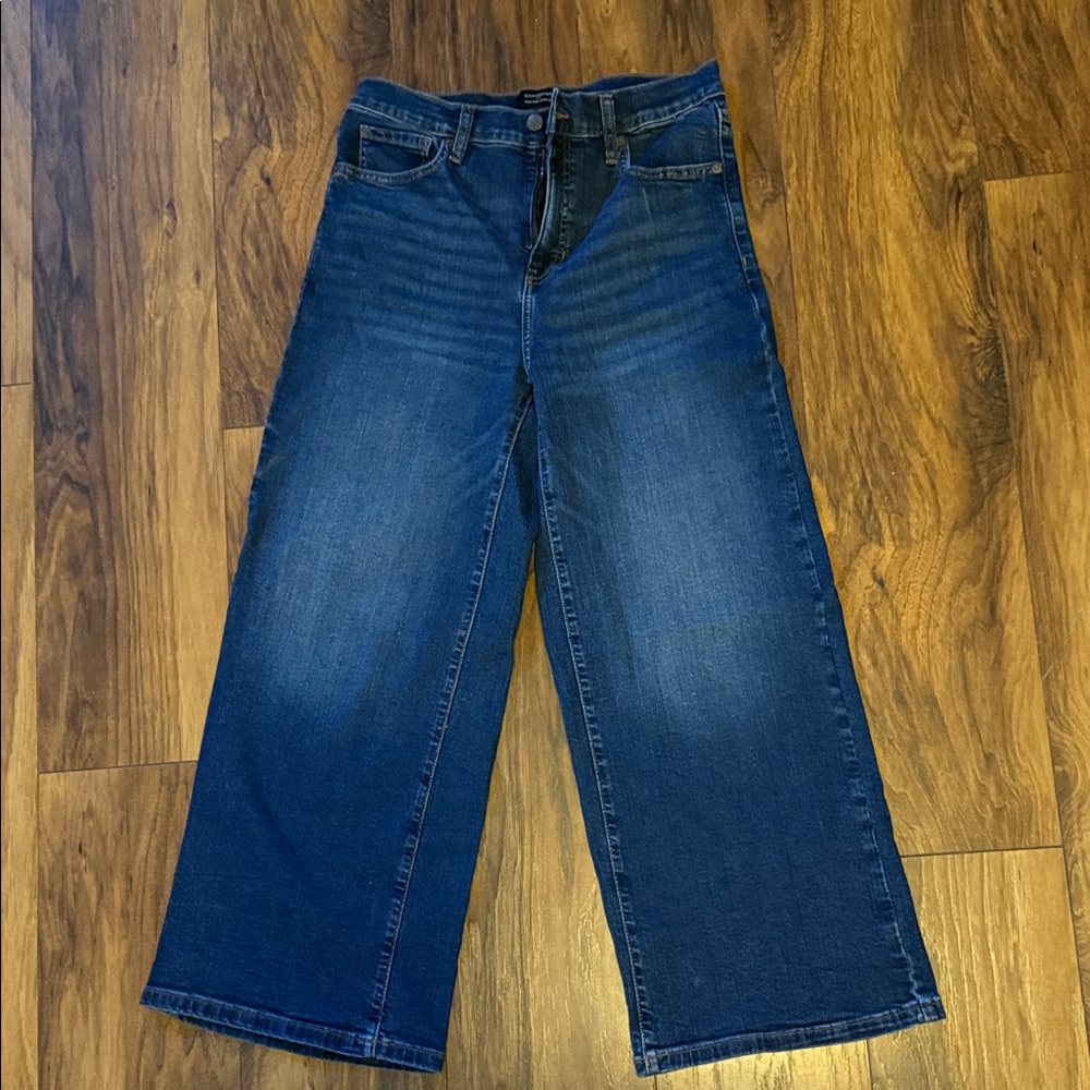 Banana Republic Dark Blue Relaxed Jeans